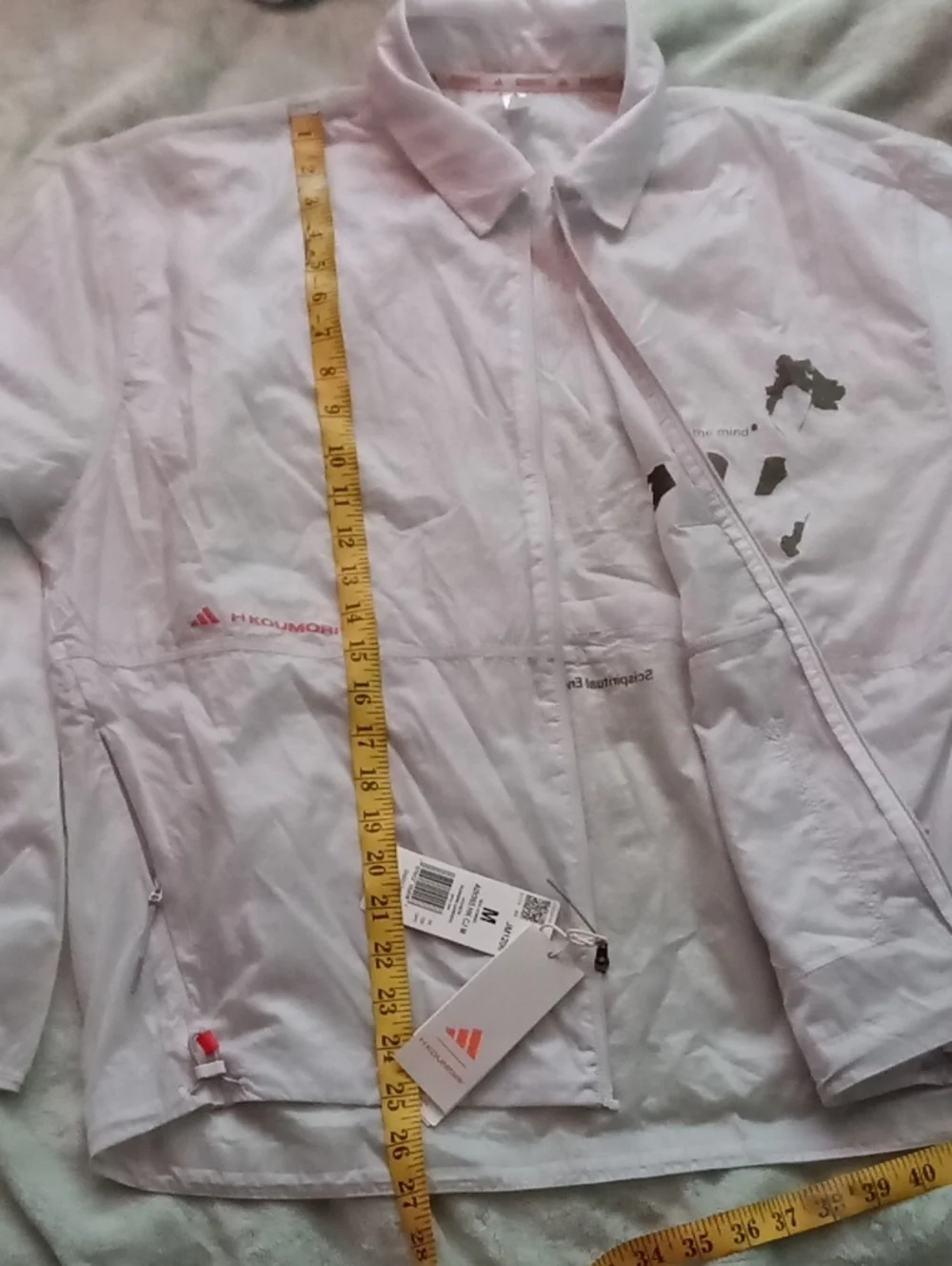 NWT adidas x Hermanos Koumori Adi365 Packable Running Coach Jacket M Blokette